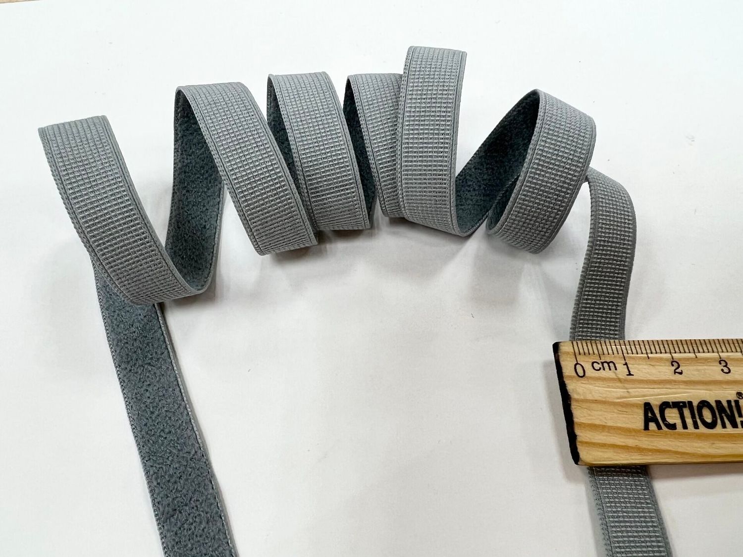 Lingerie elastic back 12 W 487 flint grey (50m)
