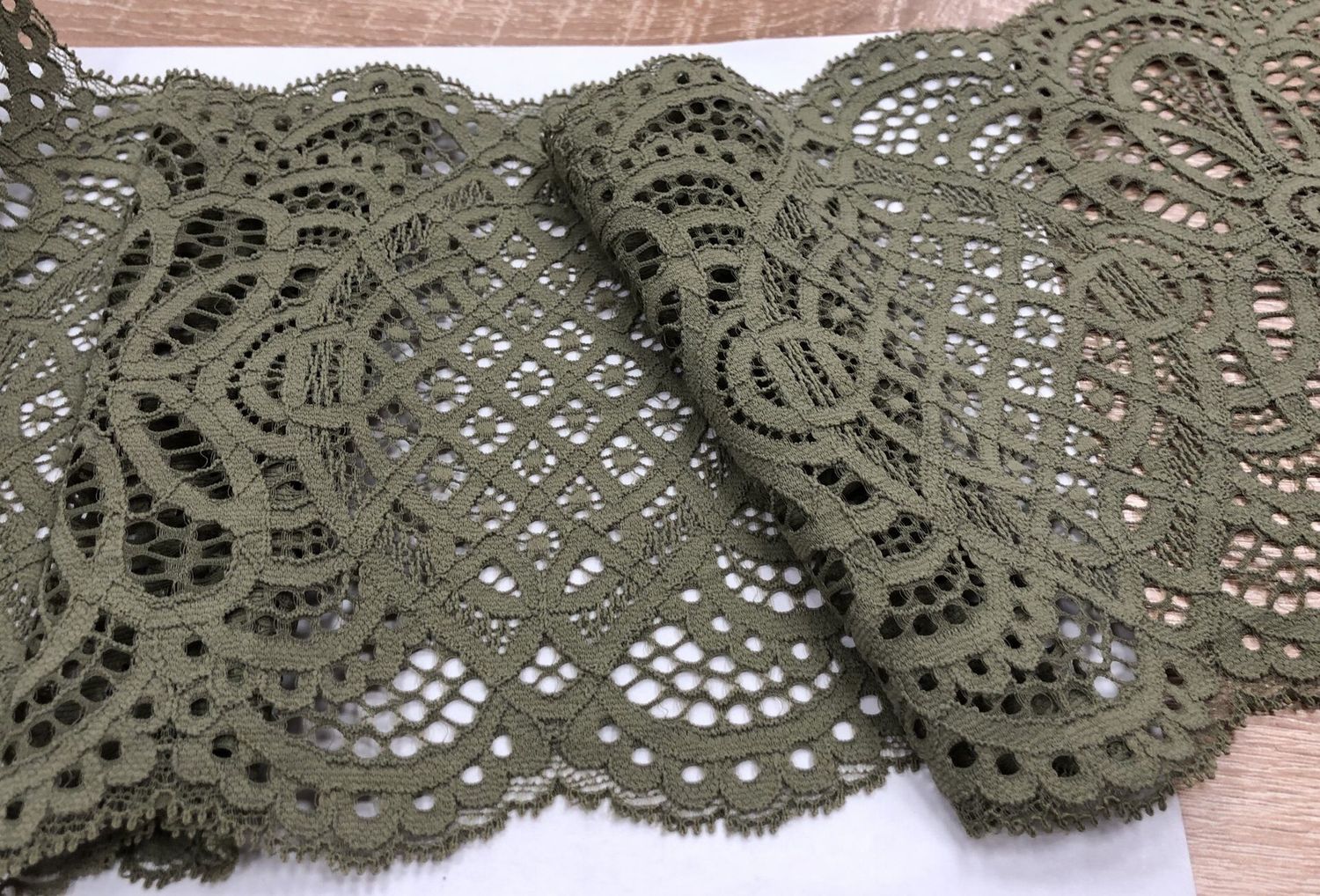 Elastic lace 16.5 cm fir