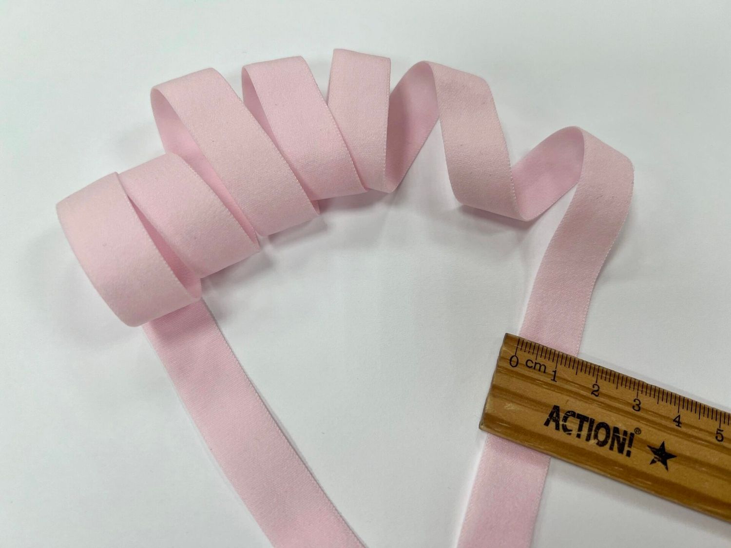 Elastic tape 15 Z 5010 soft pink (50m)