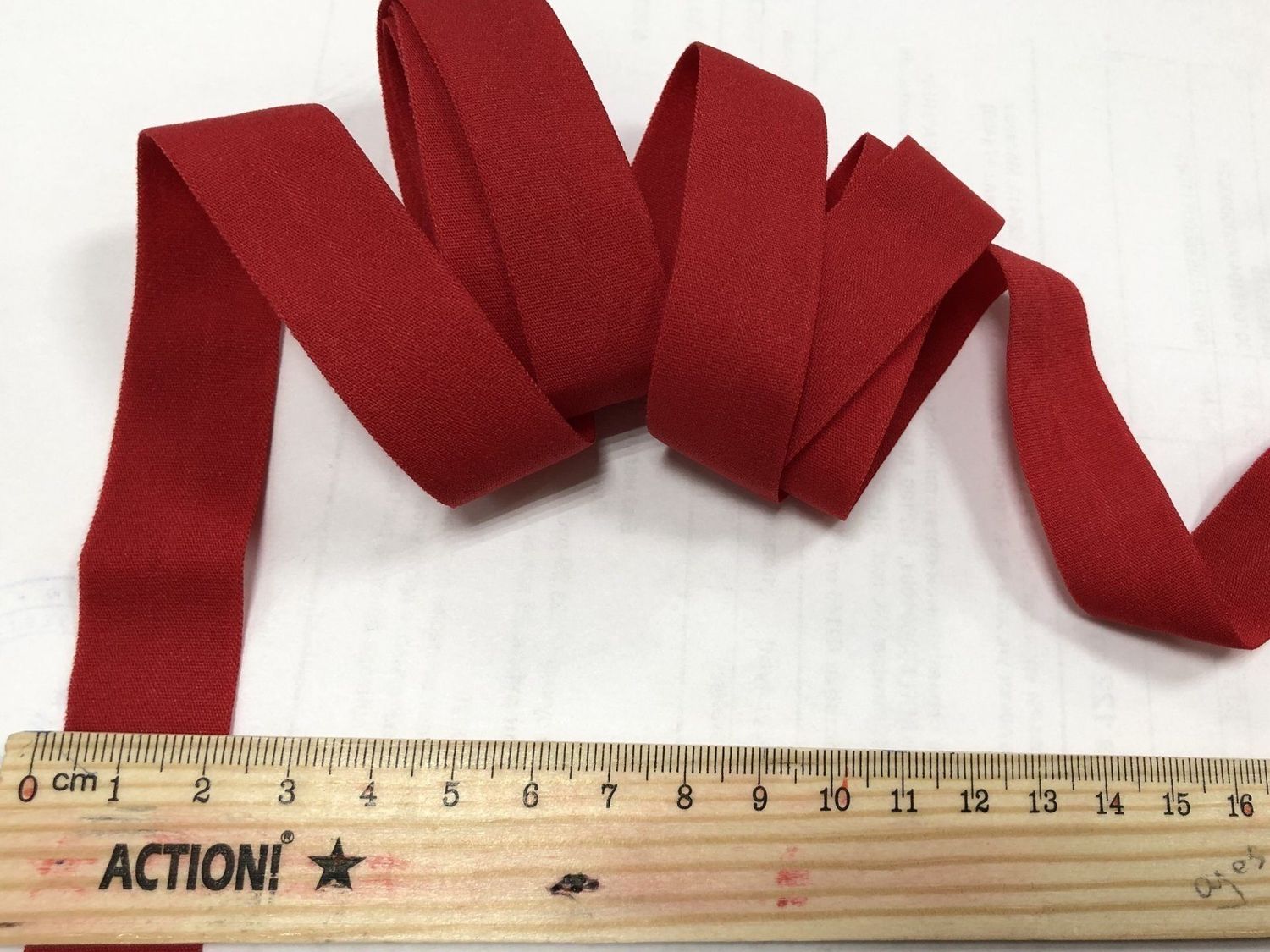 Elastic tape 20 W 626 red