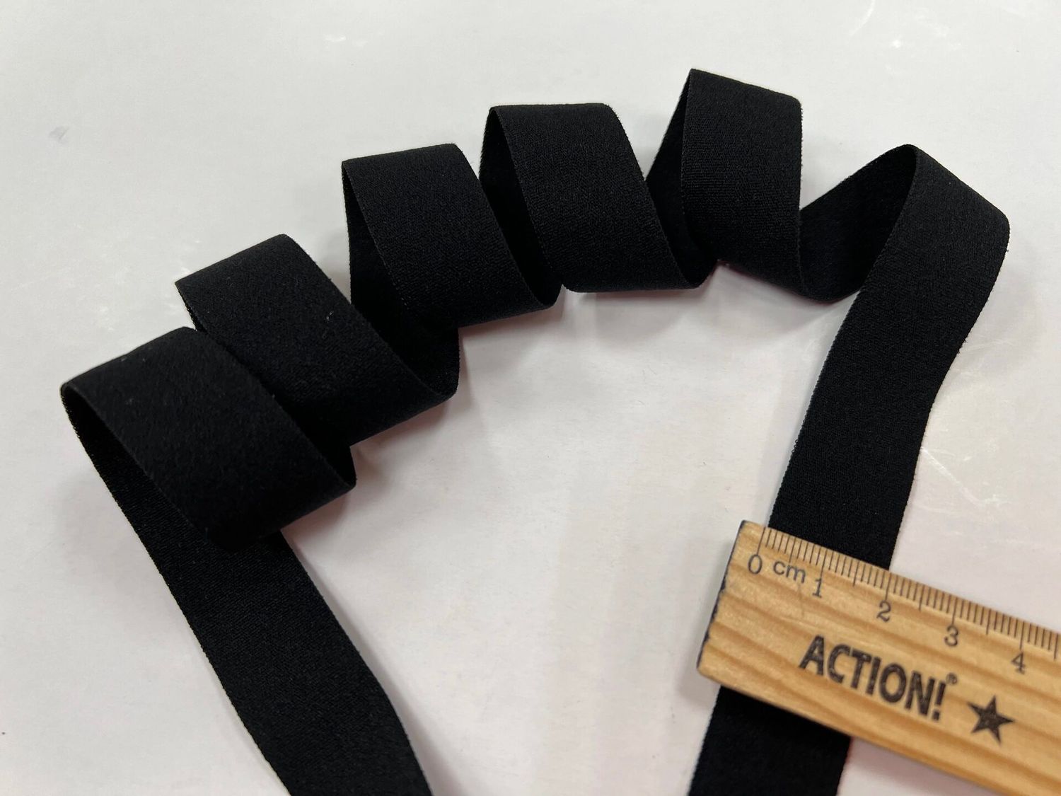 Elastic tape 20 Z 5010 black (50m)