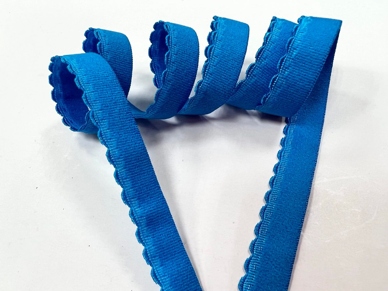 Decorative lingerie elastic 12 Z 5040 aqua (50m)