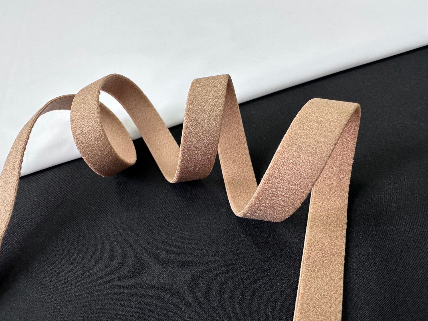 Underbust elastic lingerie 10mm nude matte (50m)