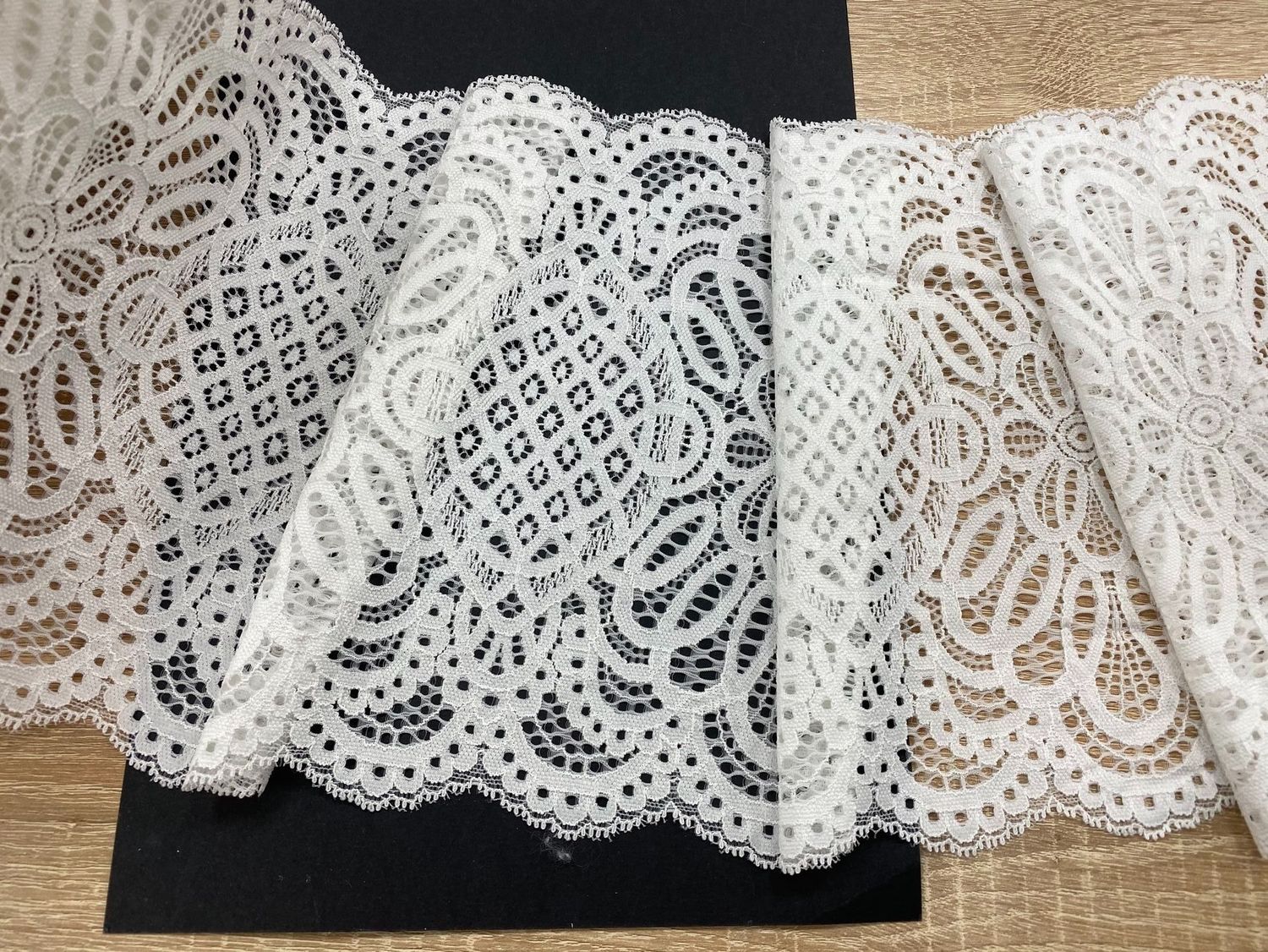 Elastic lace NG-1005 ecru