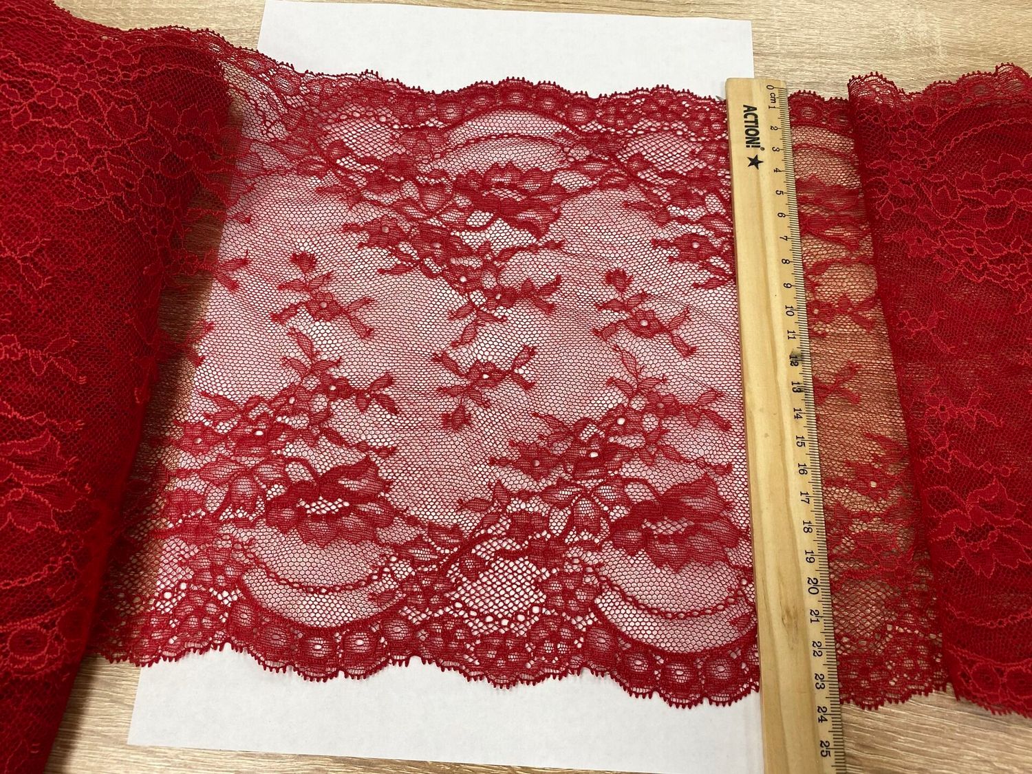 Elastic lace OS-9026 red