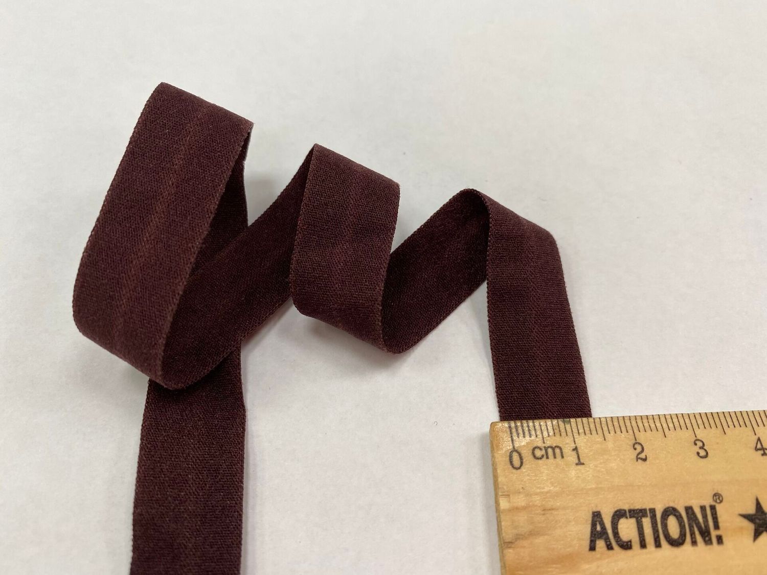 Elastic tape 15 W 626 (50m) dark chocolate