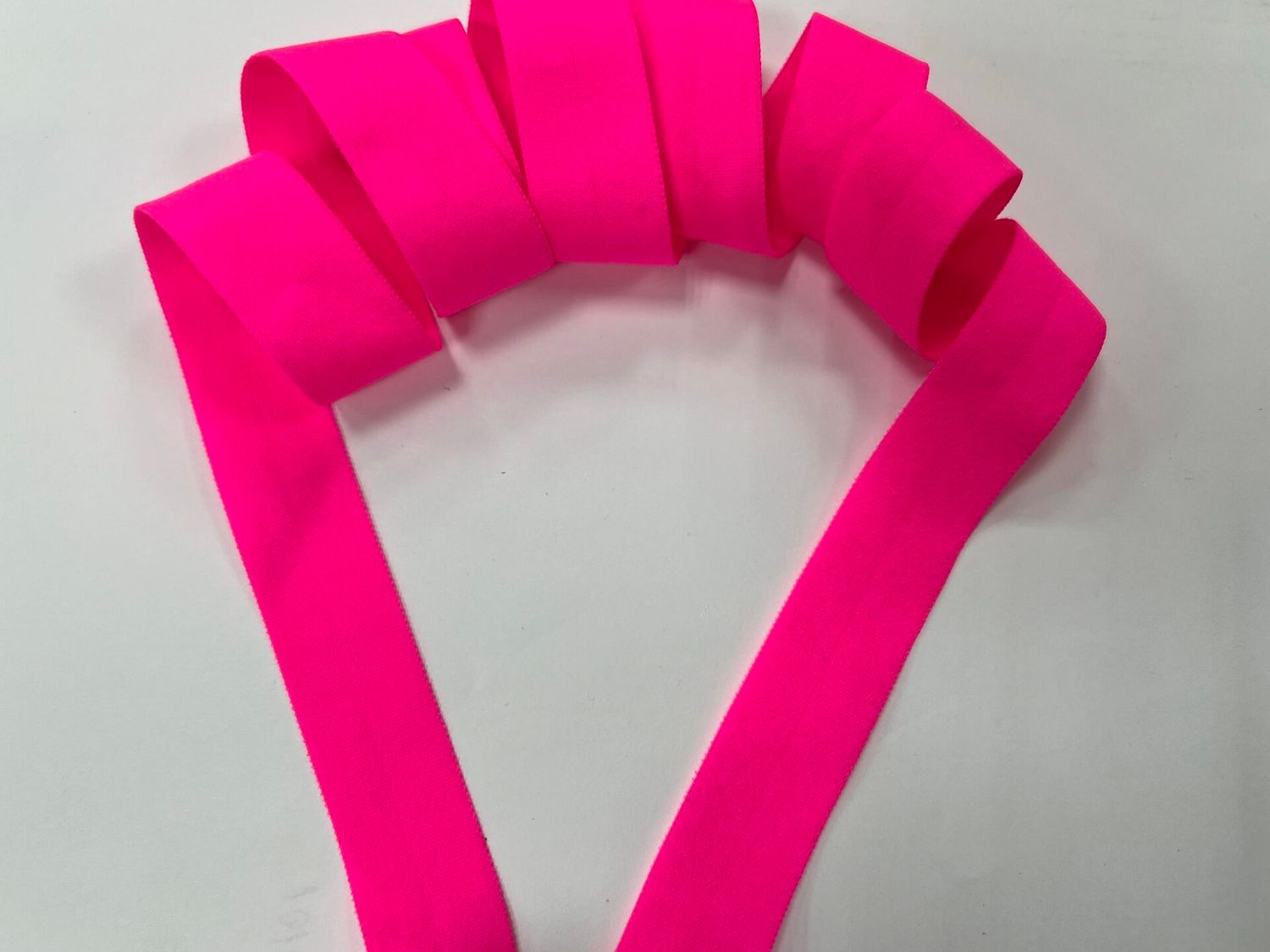 Elastic tape 20 Z 5010 pink neon (50m)