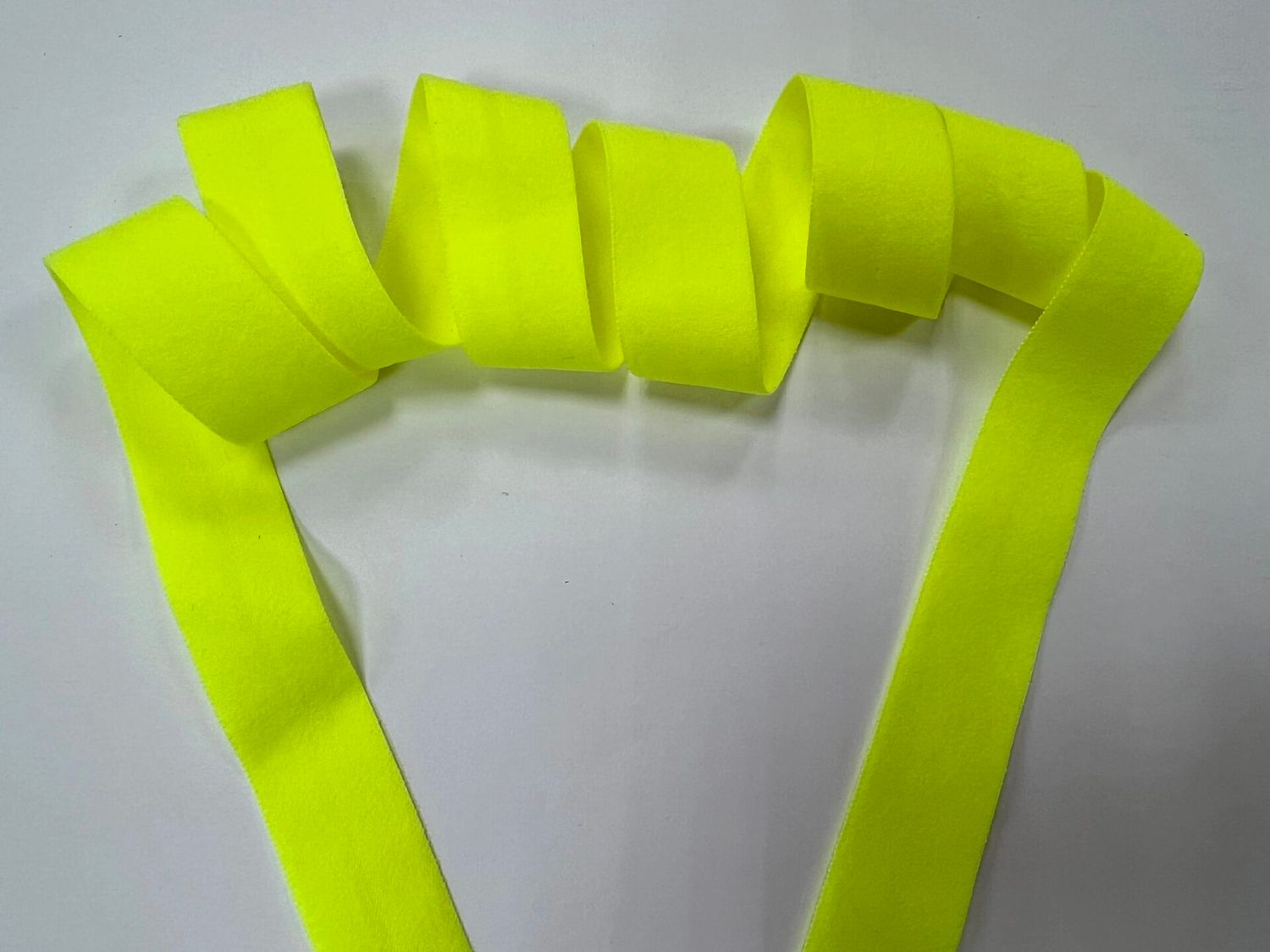 Elastic tape 20 Z 5010 lemon-lime neon (50m)