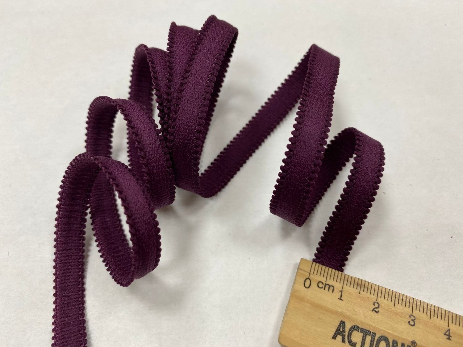 bra strap elastic plum 50 meters
