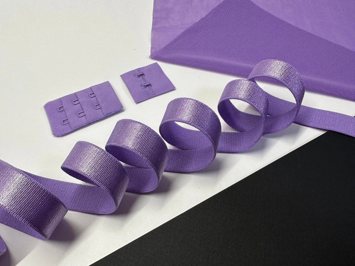bra strap elastic lavender 50 meters