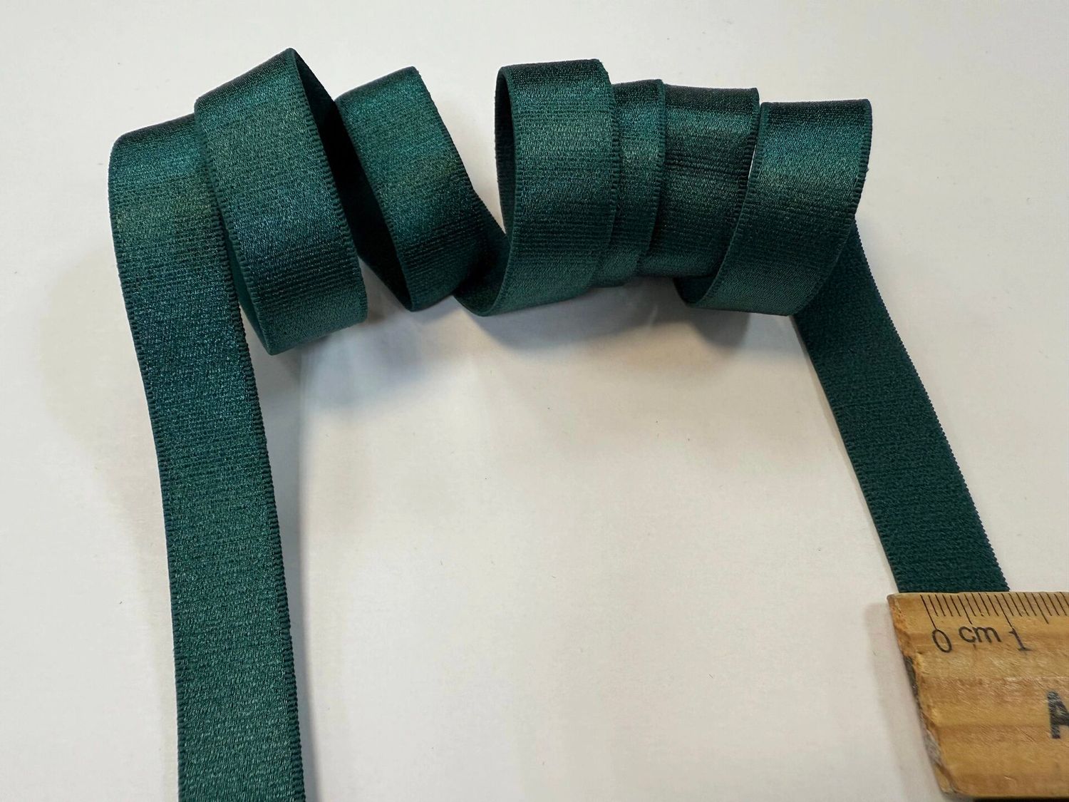 bra strap elastic dark green 50 meters