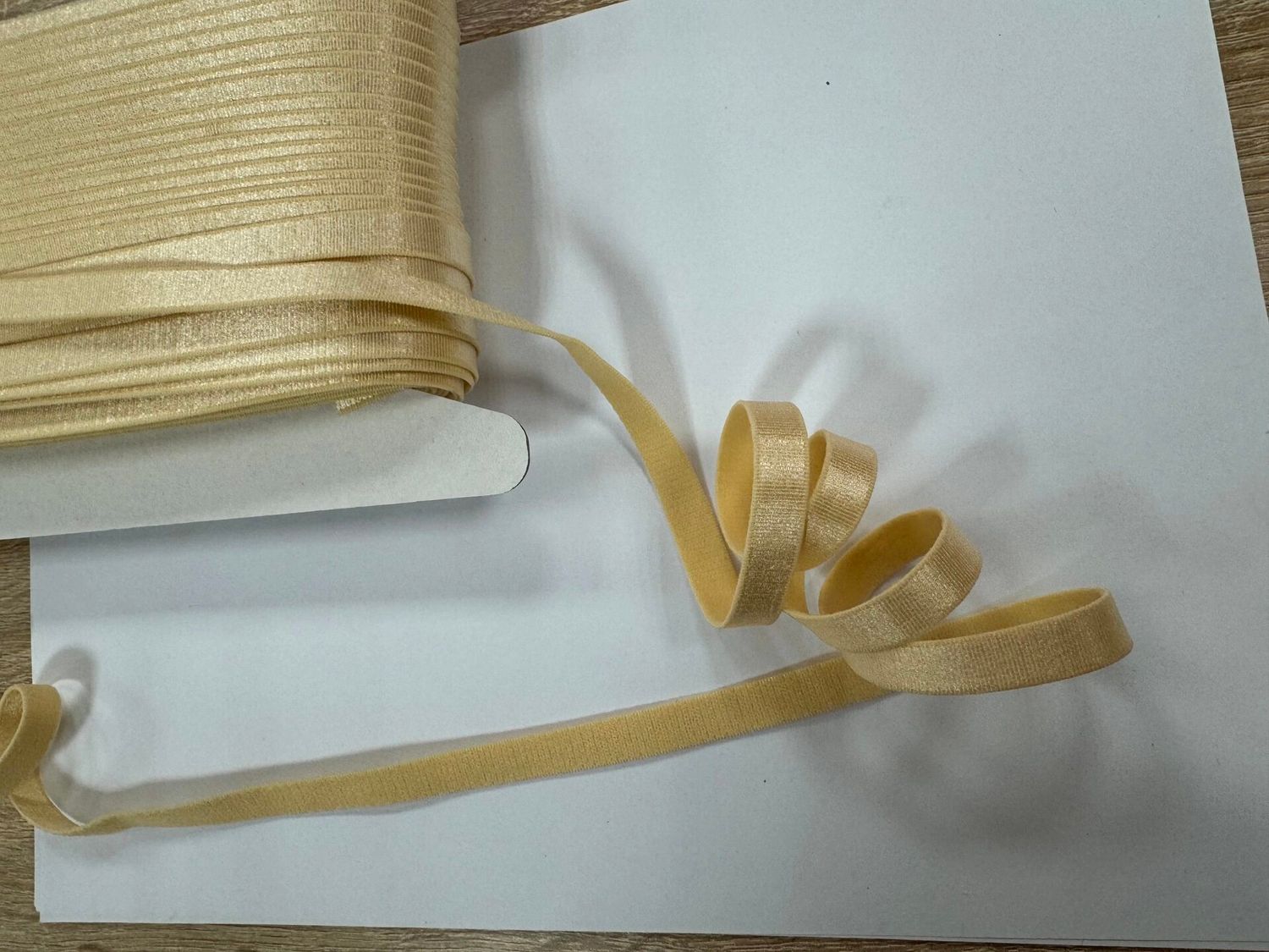 bra strap elastic apricot ice cream 50 meters