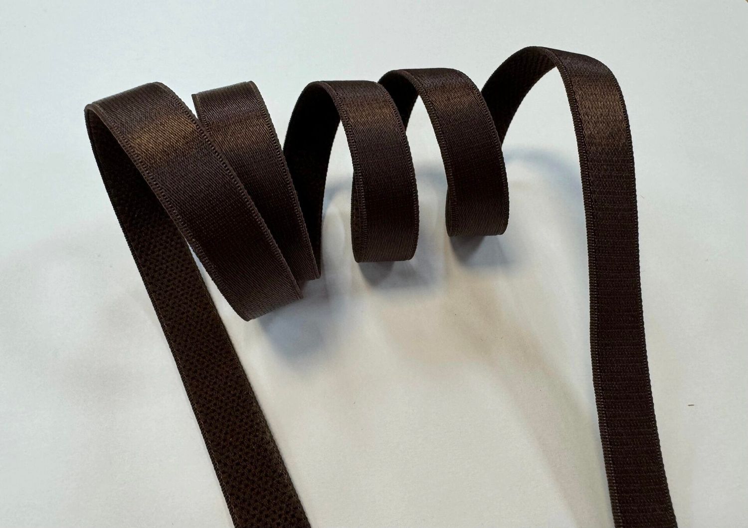 bra strap elastic chocolate 50 meters