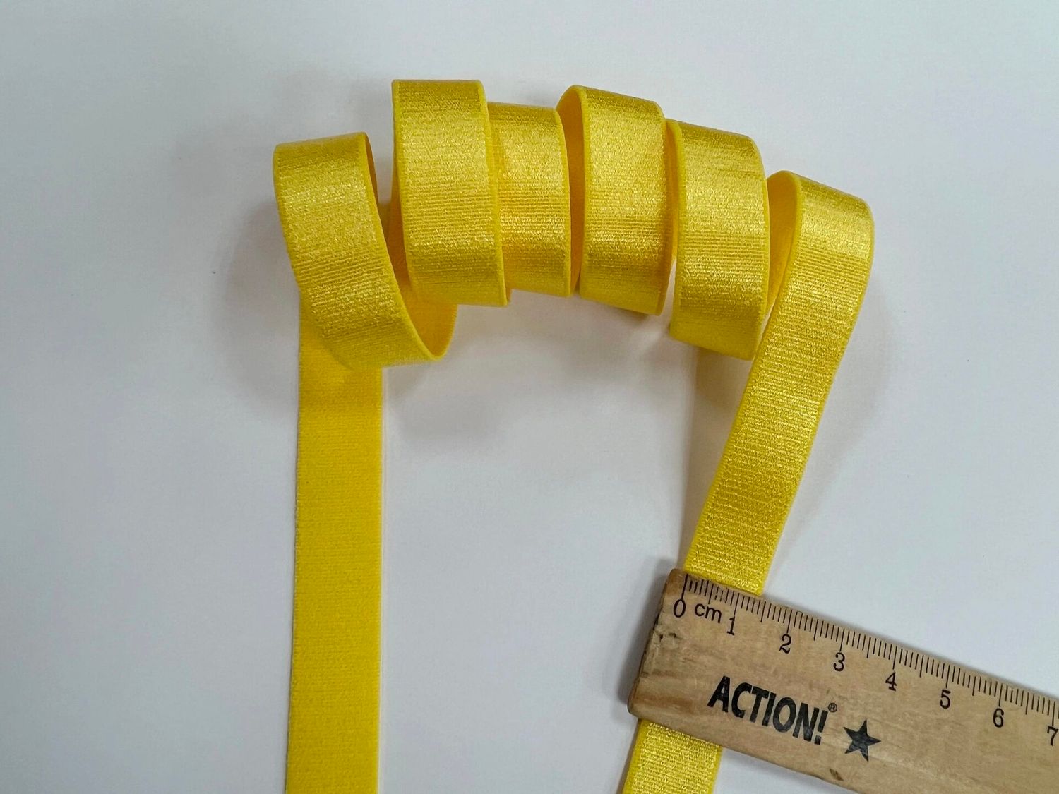 bra strap elastic yellow 50 meters