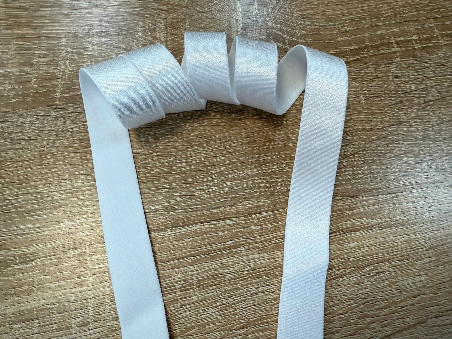 bra strap elastic white 50 meters