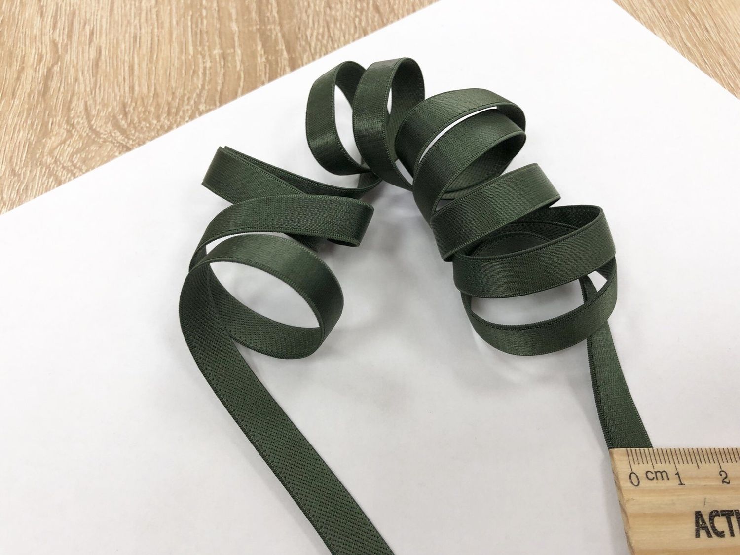 bra strap elastic khaki 50 meters