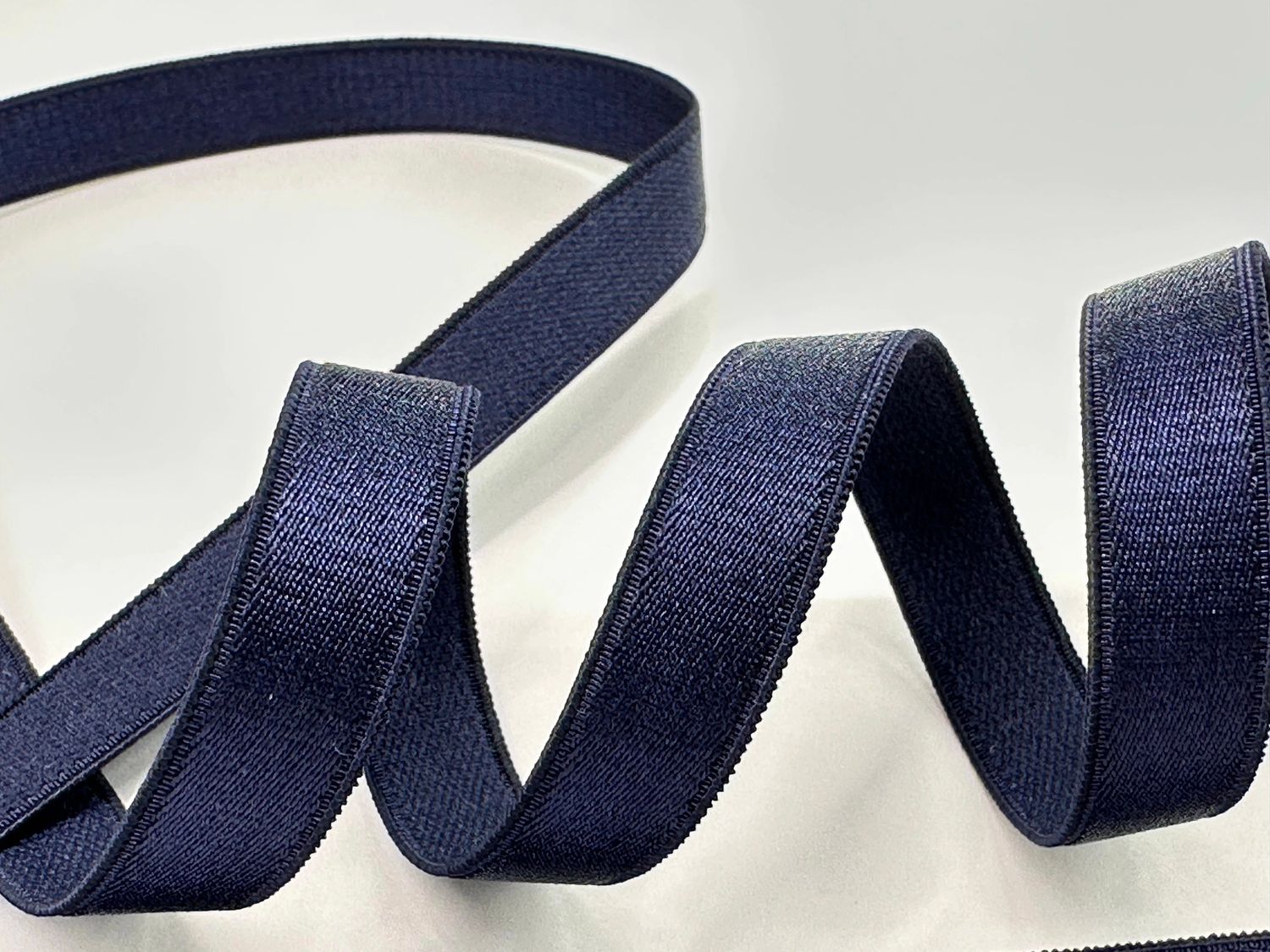 bra strap elastic dark blue 50 meters