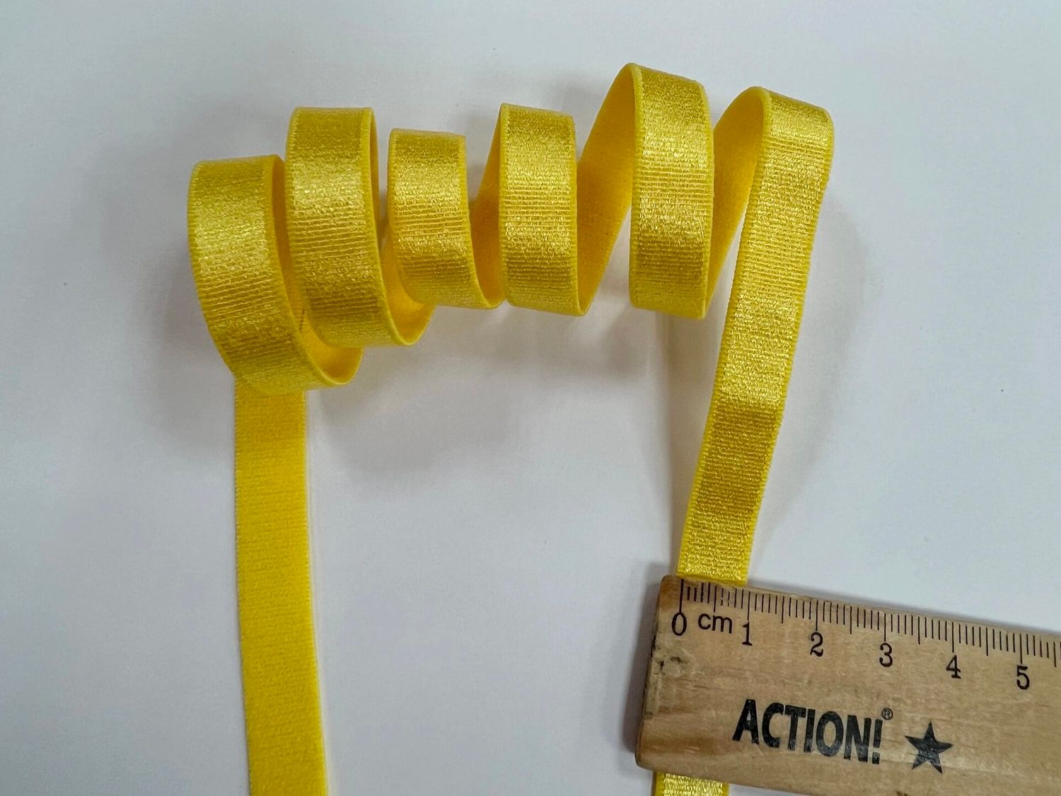 bra strap elastic yellow 50 meters