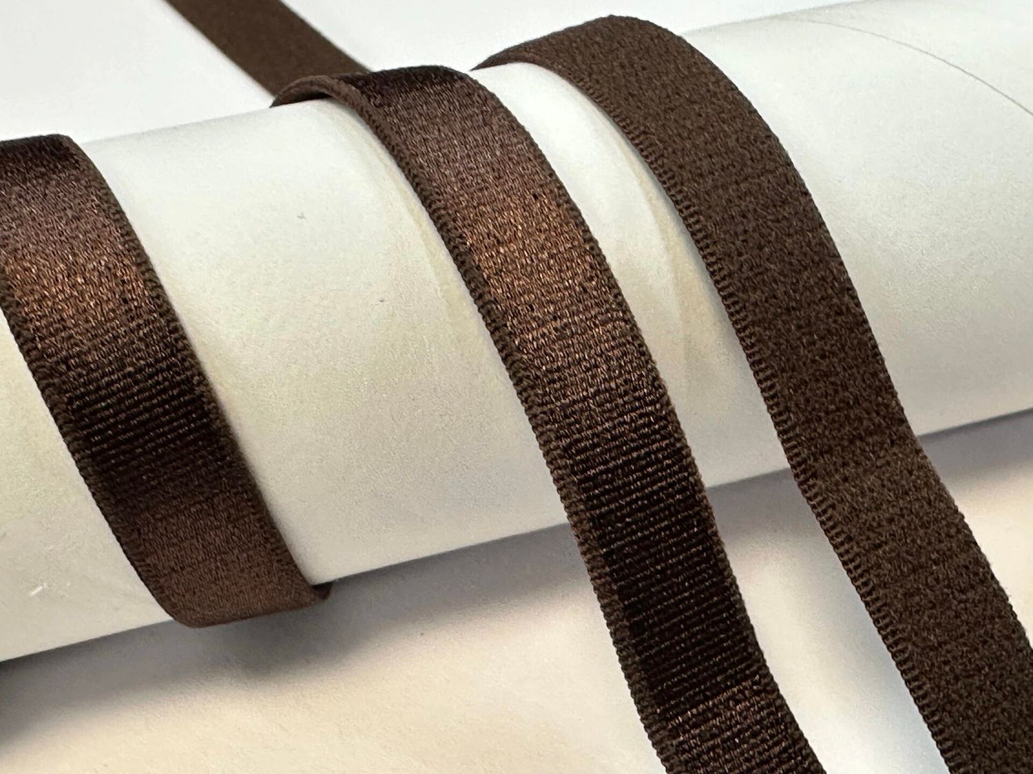 bra strap elastic chocolate 50 meters