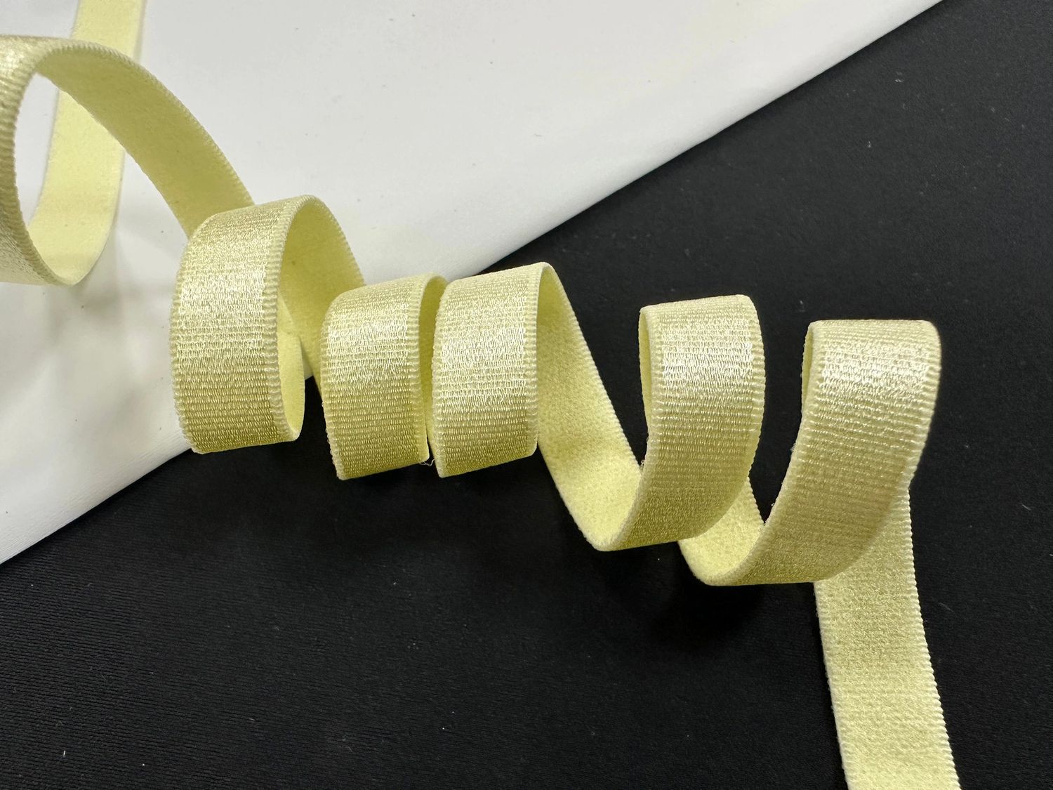 bra strap elastic butter cream 50 meters