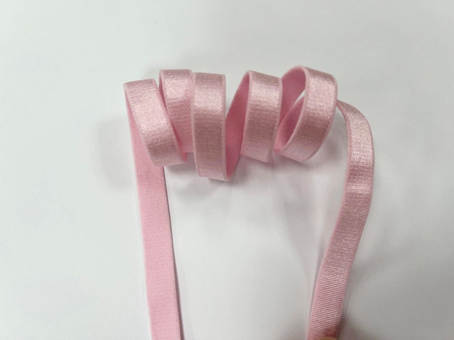 bra strap elastic soft pink 50 meters