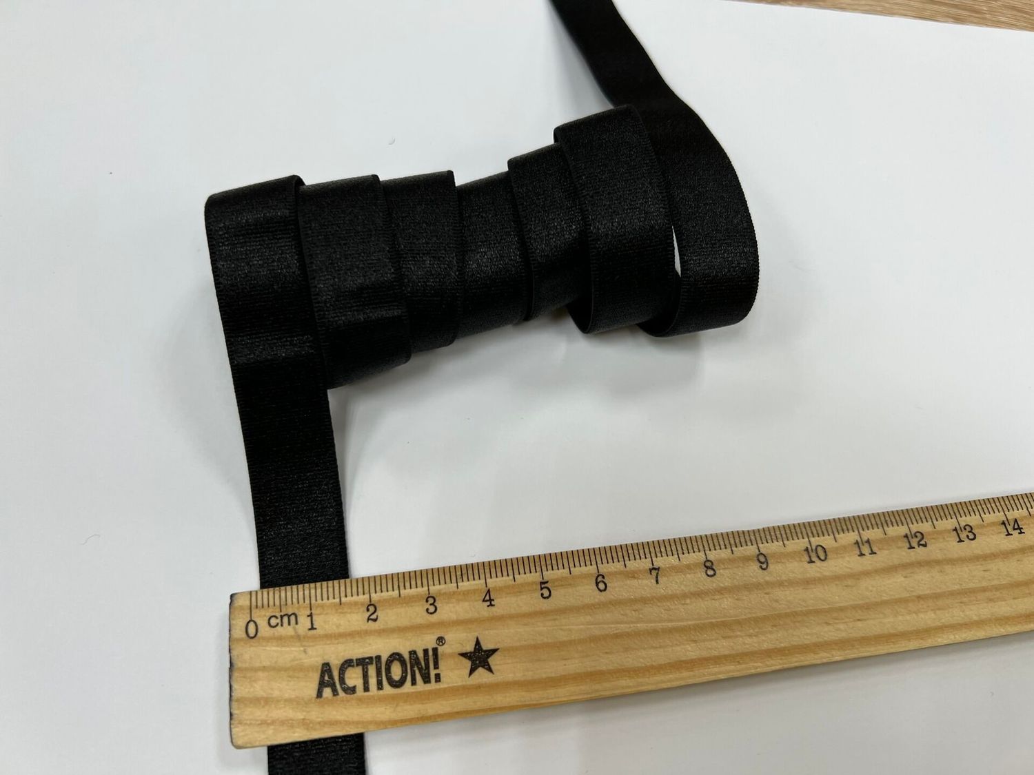 bra strap elastic black 50 meters