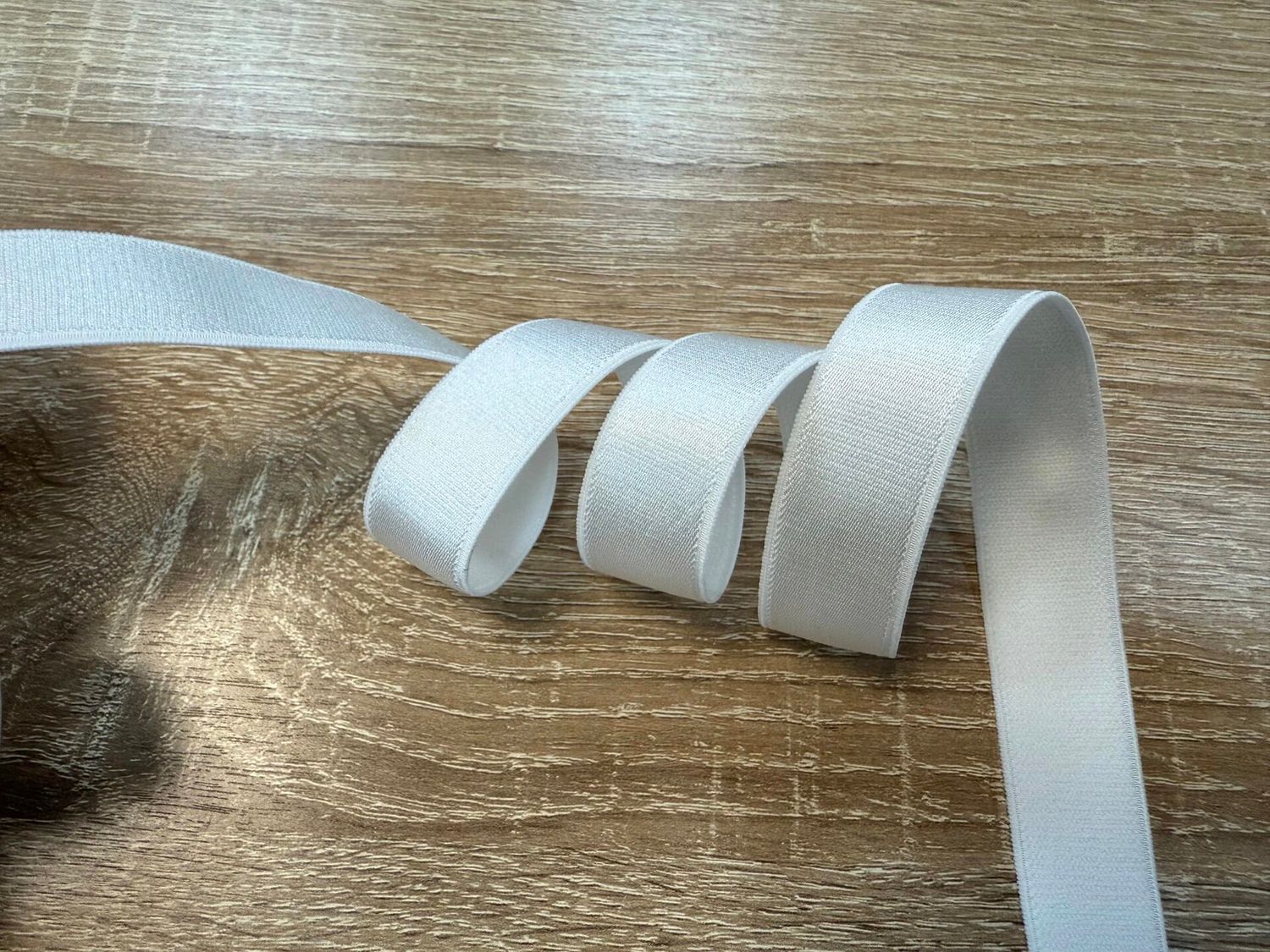 bra strap elastic white 50 meters