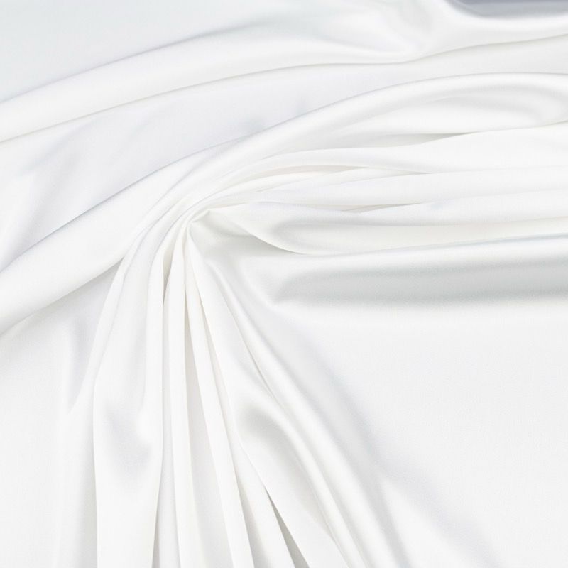 White Stretch Satin — Boselli Segrino