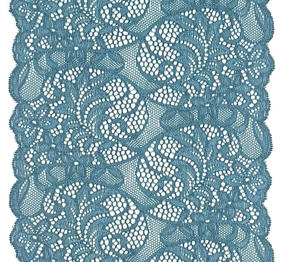 Arctic Blue Stretch Lace 17.5 cm