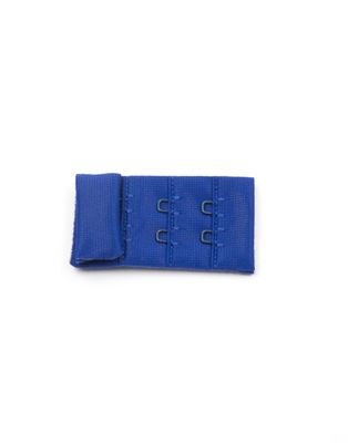 riviera blue 32 mm 2-hook bra hook and eye closure for lingerie sewing