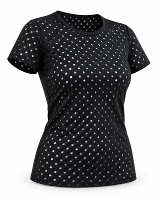 Black Perforated Stretch Mesh 175 cm (69") – DOGI