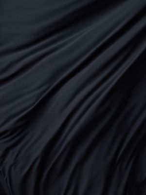 schwarz elastischer mikrofaser stoff 150 cm 80 gsm lycra 4-way stretch meterware