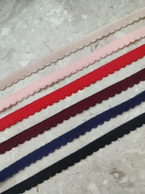 Blue Picot Elastic 8 mm Lauma