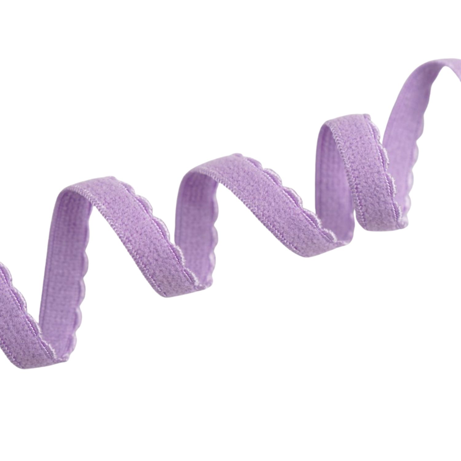 Lavender Picot Elastic 8 mm Lauma