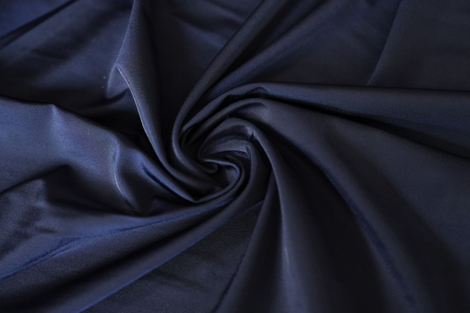 Evening Blue Satin Stretch Microfiber 150 cm 131 g/m² Lauma