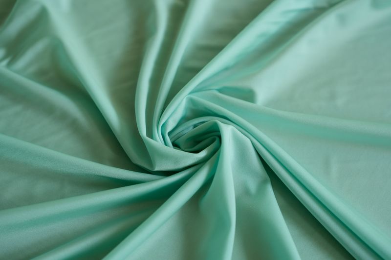 Blue Opal Satin Stretch Microfiber 150 cm 131 g/m² Lauma