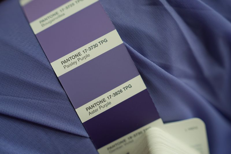 Aster Purple Stretch Mesh 145 cm 115 g/m² Lauma