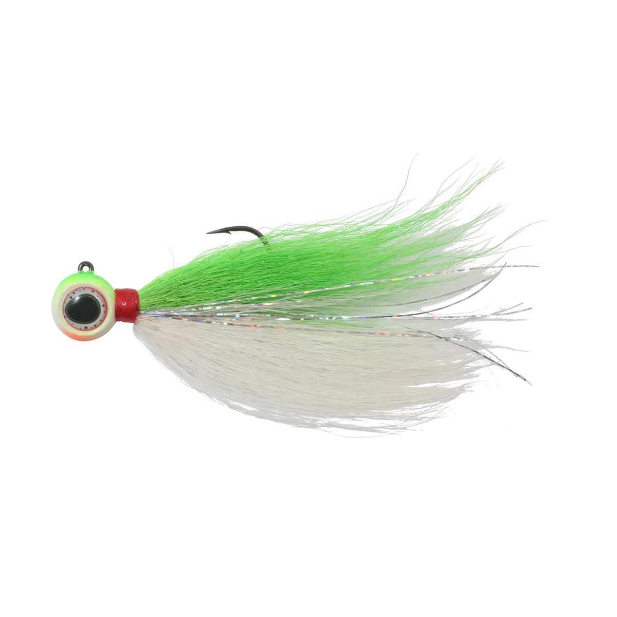 622-0323-11 - Deep-Vee Bucktail Jig - Watermelon - 3/8oz