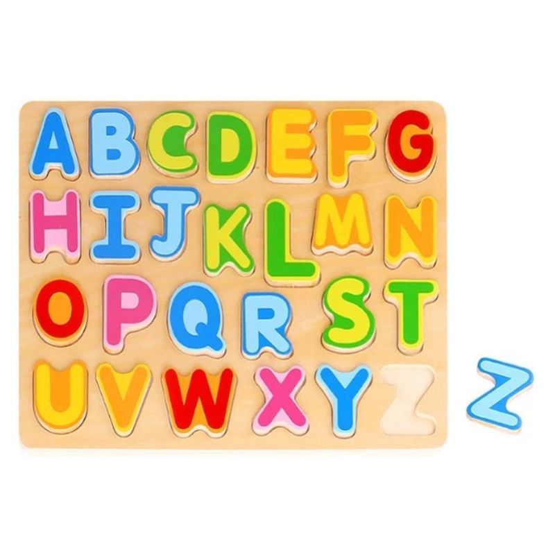 762-0001 - Toyster`s Chunky Colorful Alphabet Puzzle