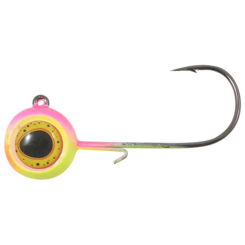 622-0313-08 - Deep-Vee Jig - Bubblegum - 3/8oz - 3pk