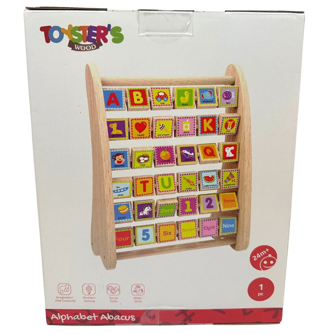 762-0011 - Toysters Alphabet Abacus