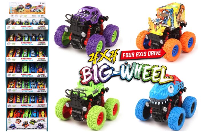 215-3763 - Big Wheel Car Assortment in Floor Display