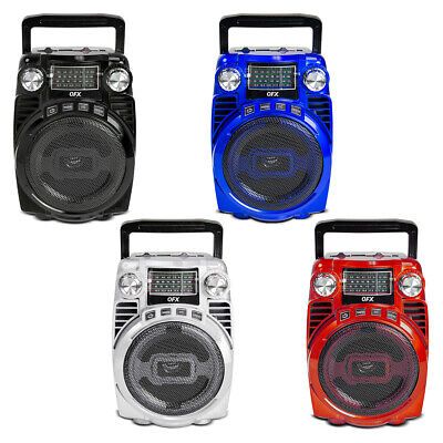 507-0004-03 - AM/FM/BT Speaker Silver