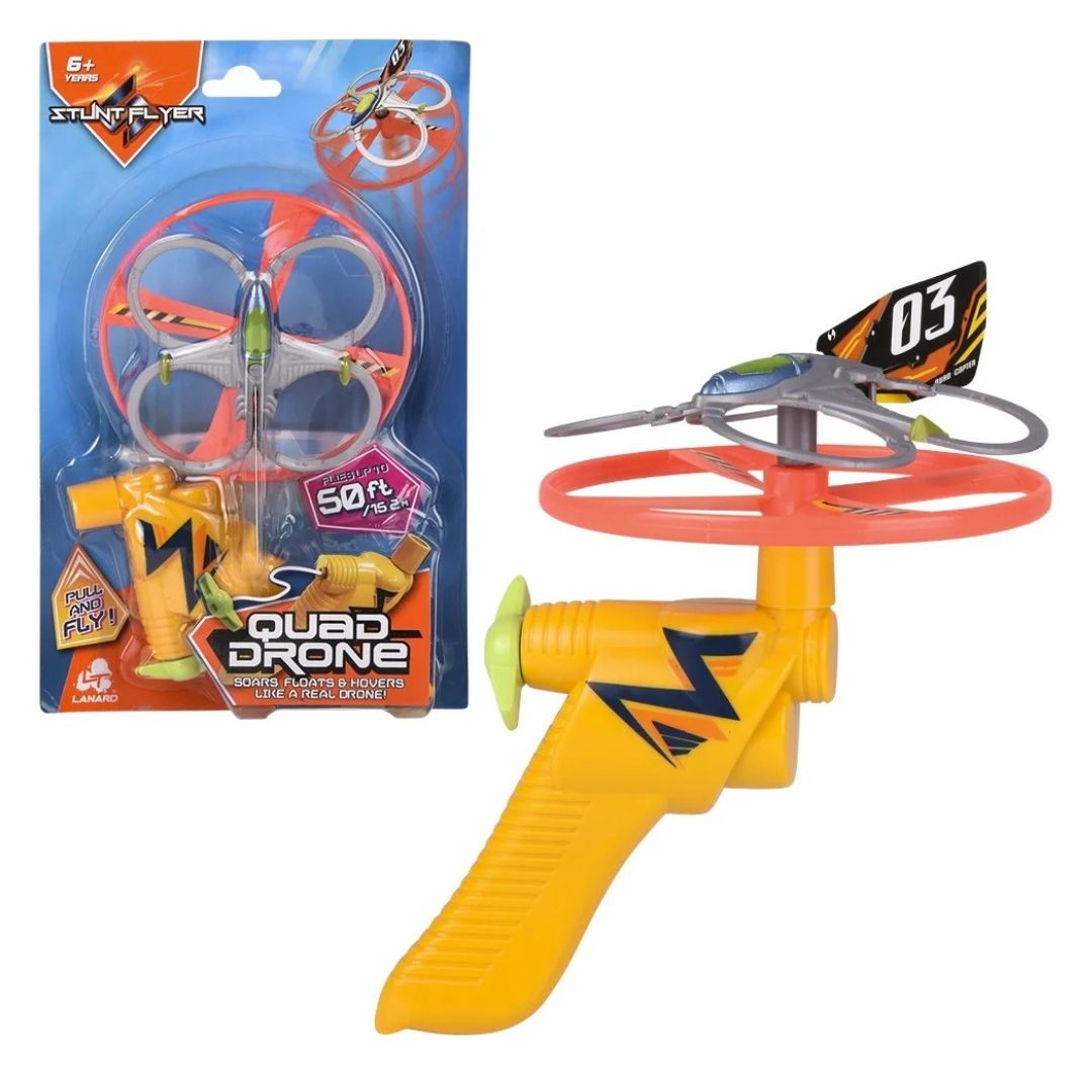686-0006 - Lanard Stunt Flyer Quad Drone - 12pc