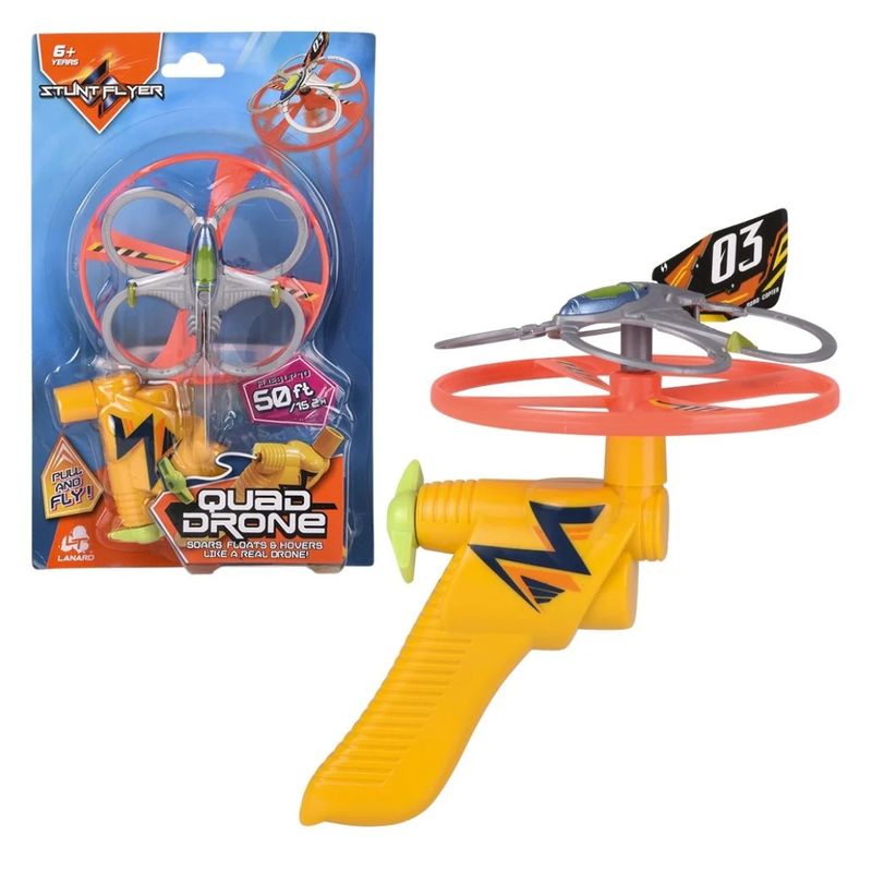 686-0006 - Lanard Stunt Flyer Quad Drone - 12pc