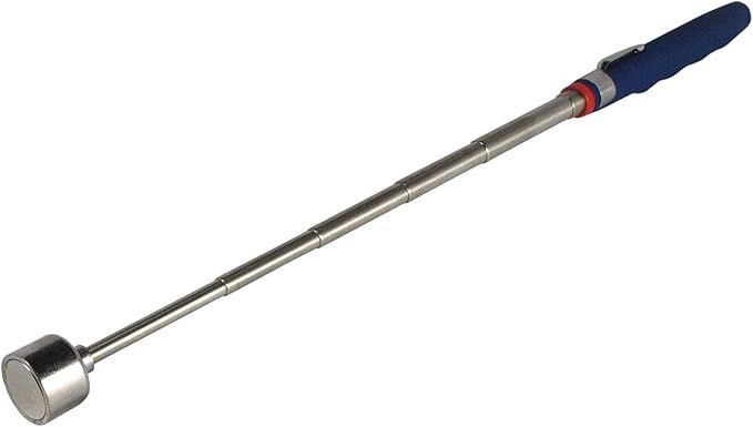 796-0440 - 30.1/4in/30Lbs Telescopic Magnet W/Clip - Cushion Grip Handle