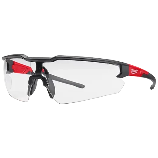 Milwaukee Tool Safety Glasses with clear anti-scratch lenses