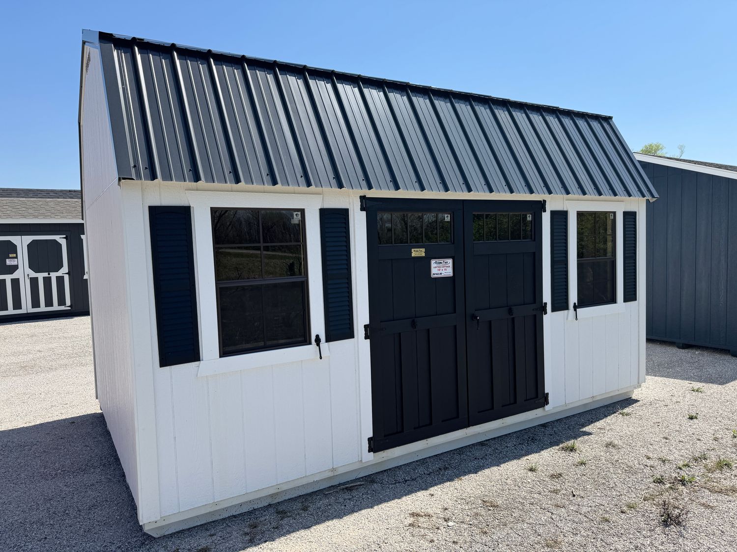 10x16 Lofted Cottage