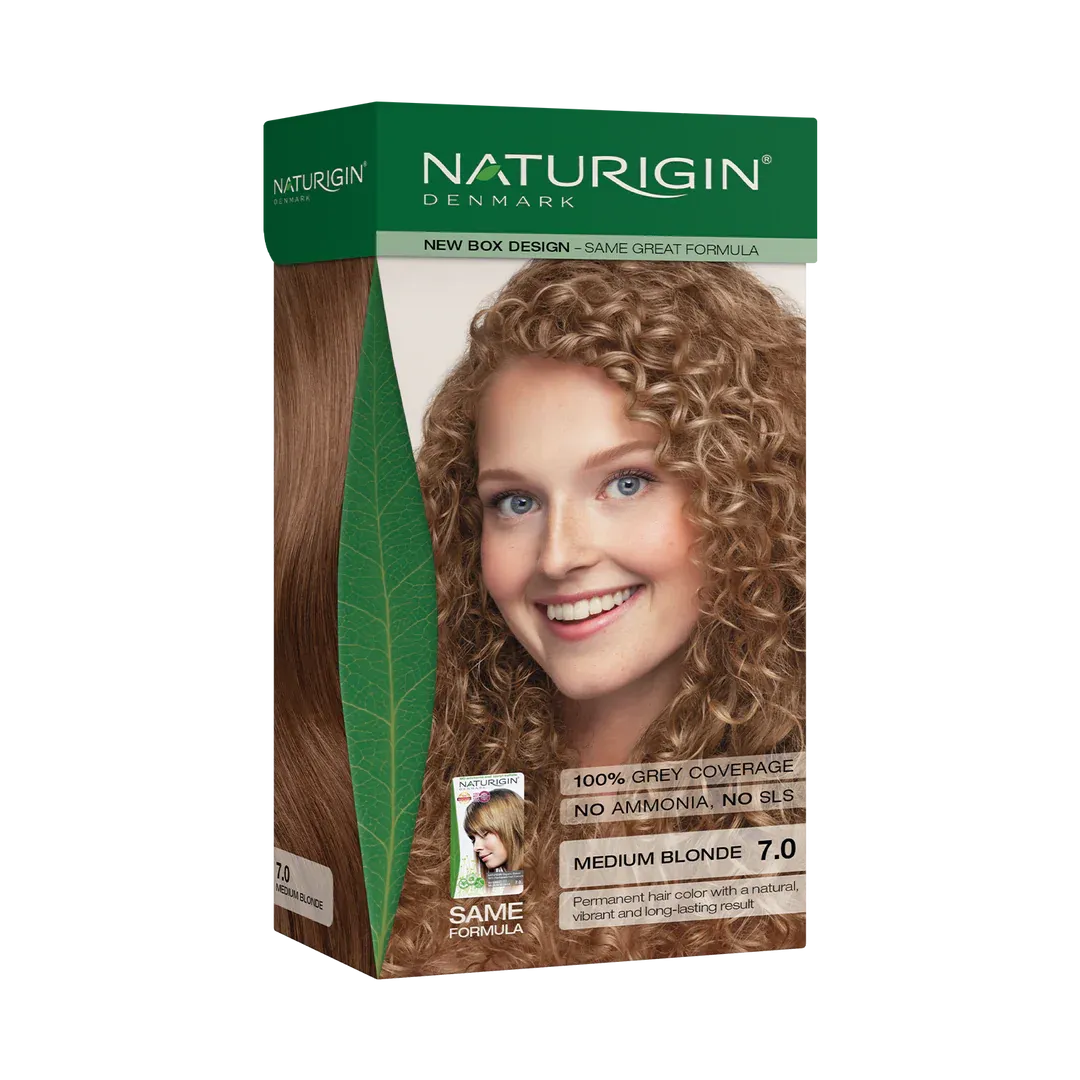 Medium Blonde 7.0 Permanent Hair Colour