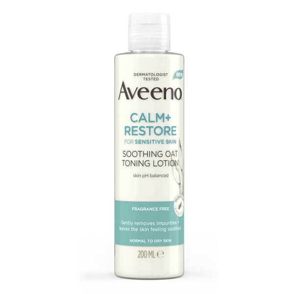 Aveeno Calm+Restore: Soothing Oat Toning Lotion 200ml